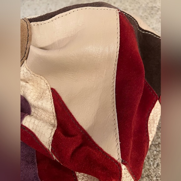 Lucky Brand suede and leather hobo bag - Picture 10 of 16